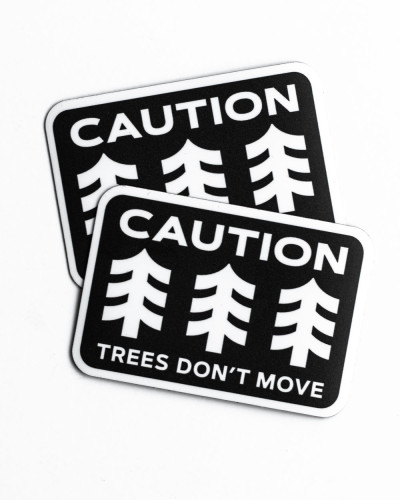 Магнит Trees Dont Move 2025