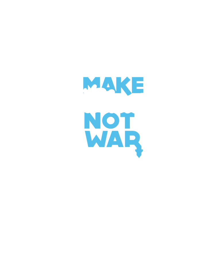 Принт Make Turns Not War
